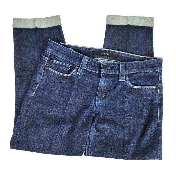Joe's Jeans Dark Wash Socialite Kicker Geneveve Wash Jeans Size 27 - Picture 1 of 6